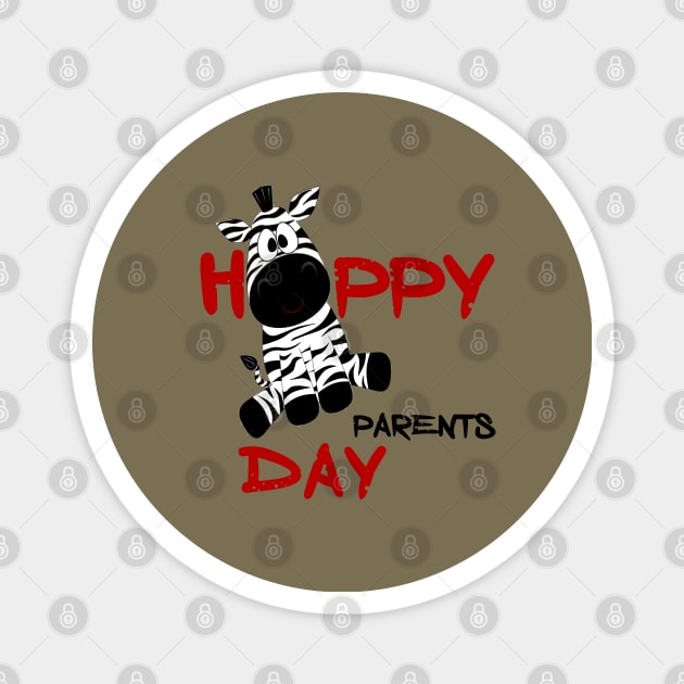 Happy Parents Day Magnet by Otaka-Design